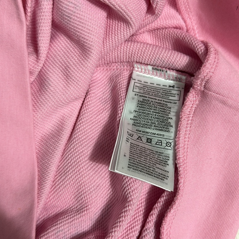 Adidas Women's Logo-Print Tunic Hoodie NWT Size M - Picture 4 of 5